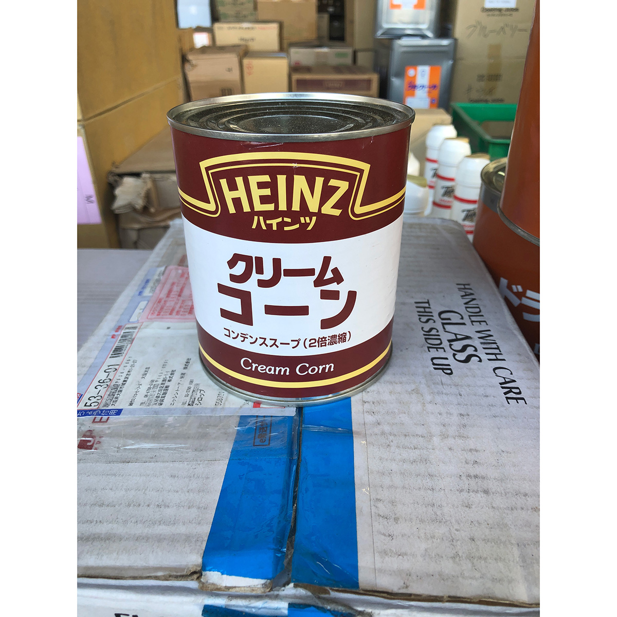 ハインツ　コンデンススープクリームコーン(W)2号缶
