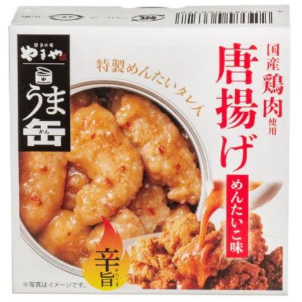 やまや「国産鶏 唐揚げ」明太子味(辛旨)65g×12缶サムネイル