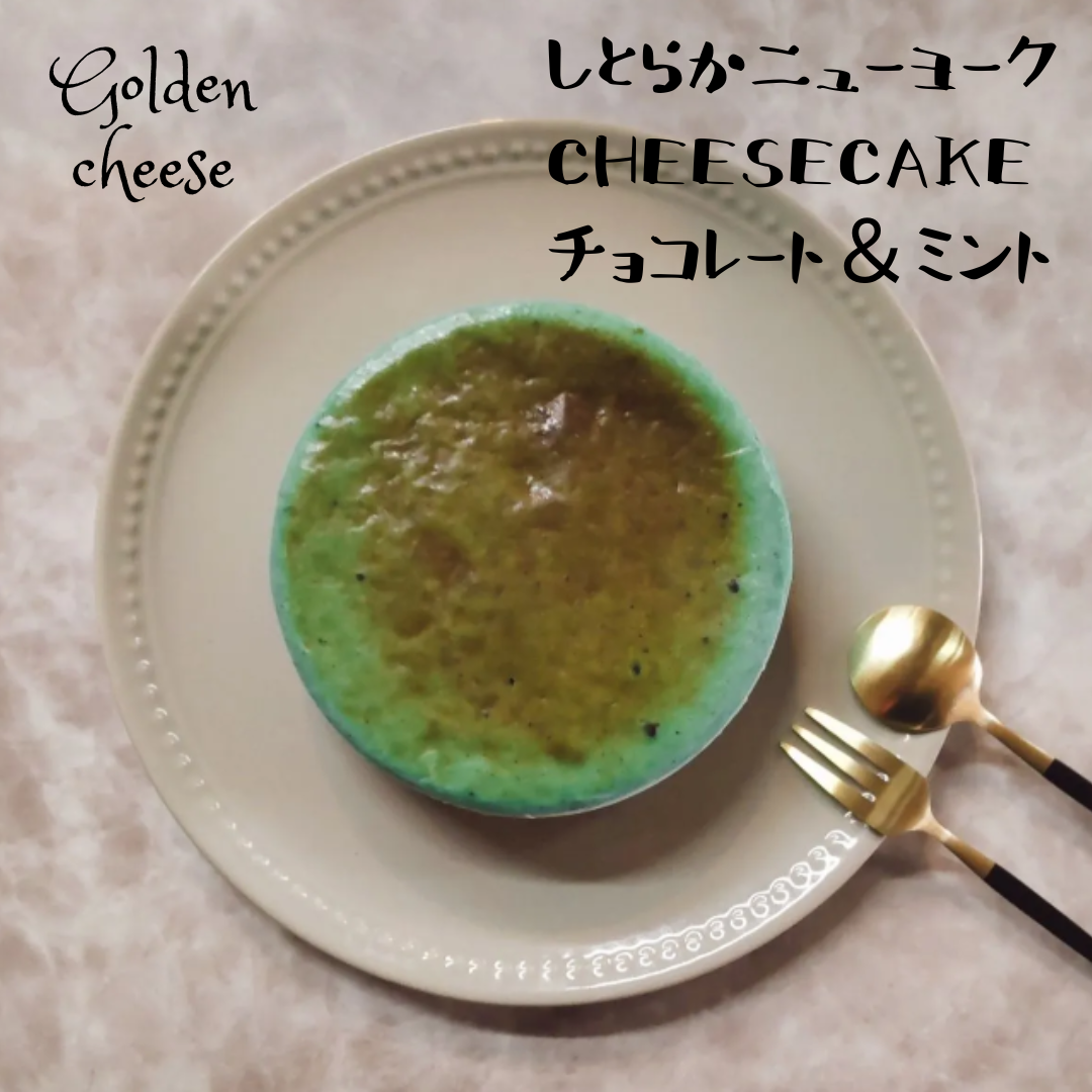 【GoldenCheese】しとらかニューヨークチーズケーキ/チョコレート&ミント