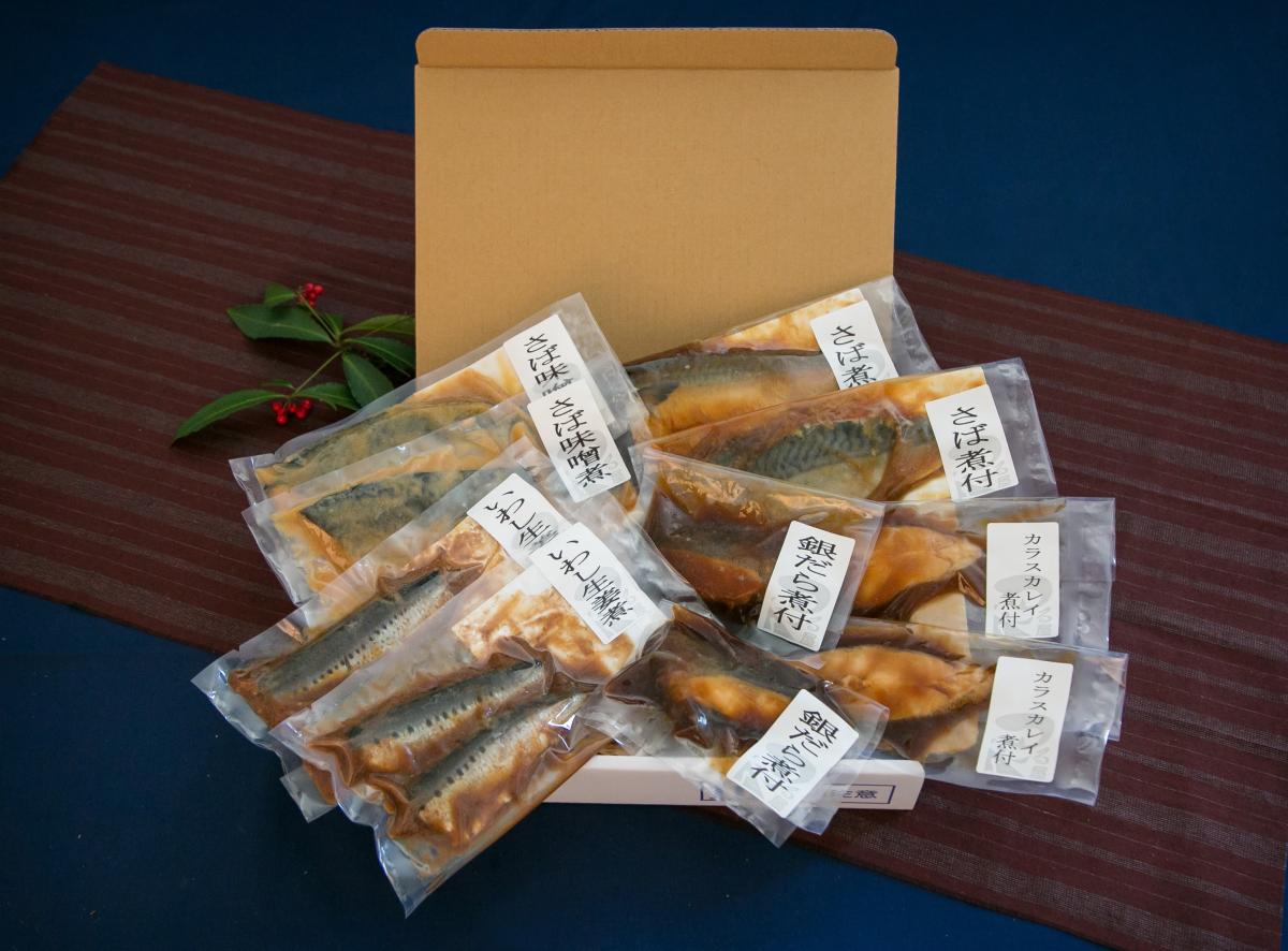 【簡単調理】煮魚5種10パックセットサムネイル