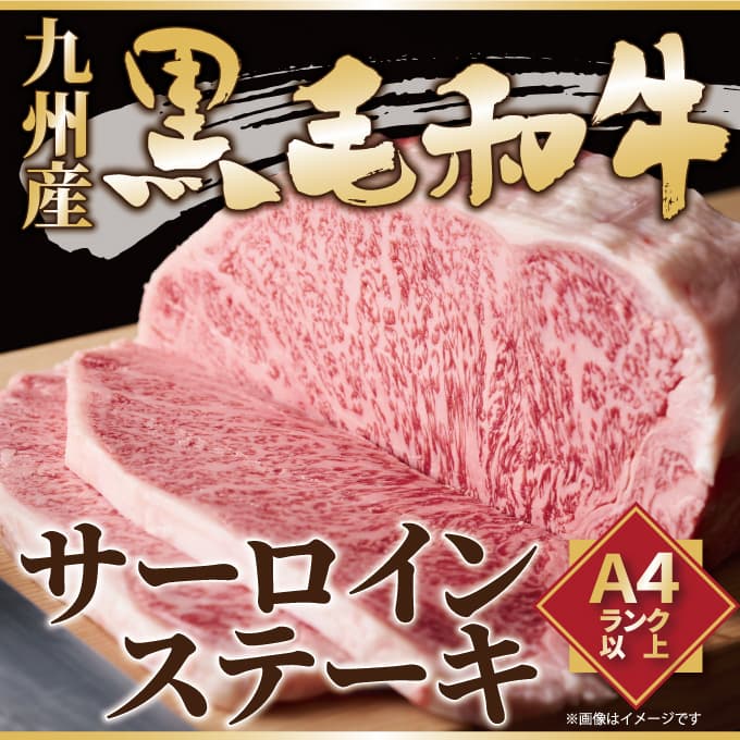 九州産黒毛和牛サーロインステーキセット　500g(250g×2枚)サムネイル