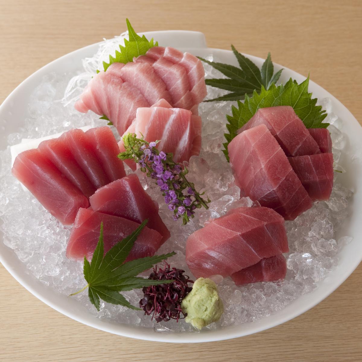 三崎恵水産の天然目鉢鮪3点セットサムネイル