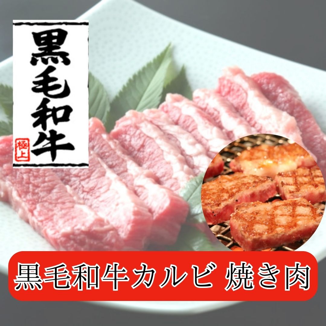 黒毛和牛　バラカルビ　焼き肉用　500g(250g×2パック)サムネイル